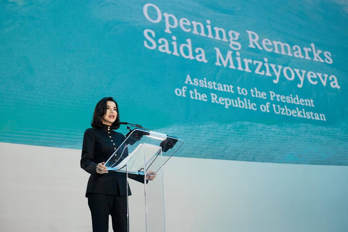 Saida Mirziyoyeva Orol madaniyat sammitida ishtirok etdi