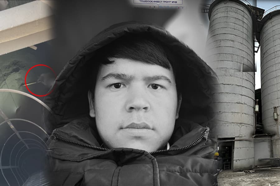 “Ўғлимнинг ўлимида ўзини айбдор қилишяпти” – Наманганда цемент заводи ходими “бункер”да вафот этди