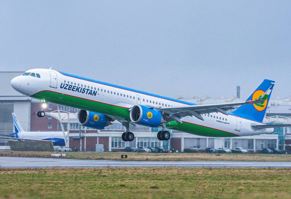 Uzbekistan Airways ikkita yangi Airbus A321neo samolyotlarini olib keladi