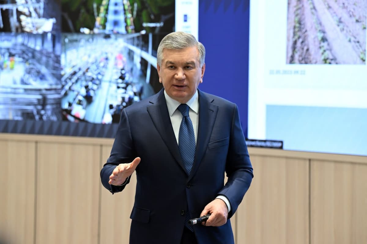 Шавкат Мирзиёев посетил новый административный центр Бухарской области