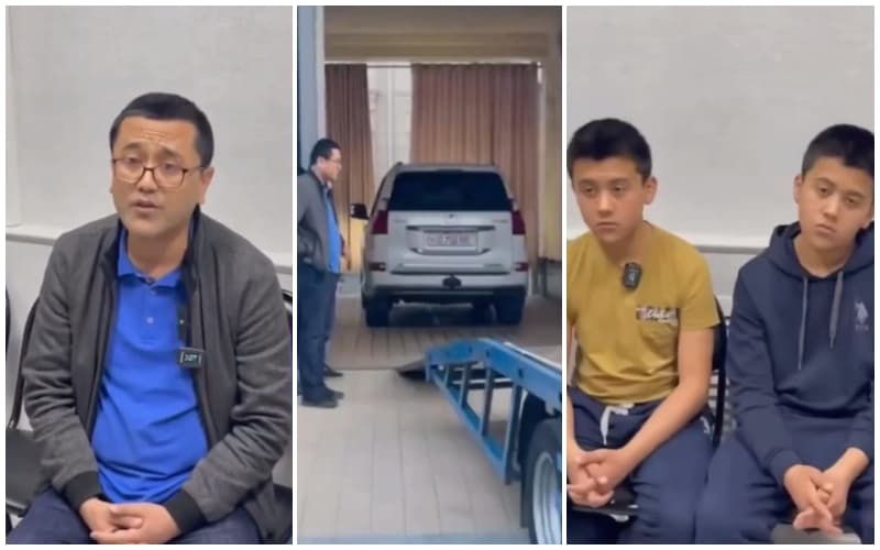 Toshkentda yana o‘smirlar mashina boshqarib yurgani ma’lum bo‘ldi