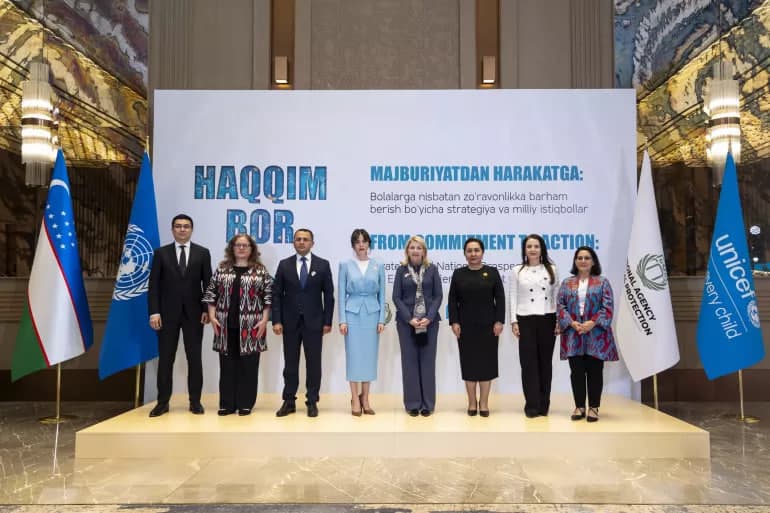 Uzbekistan joins global movement to end violence against children