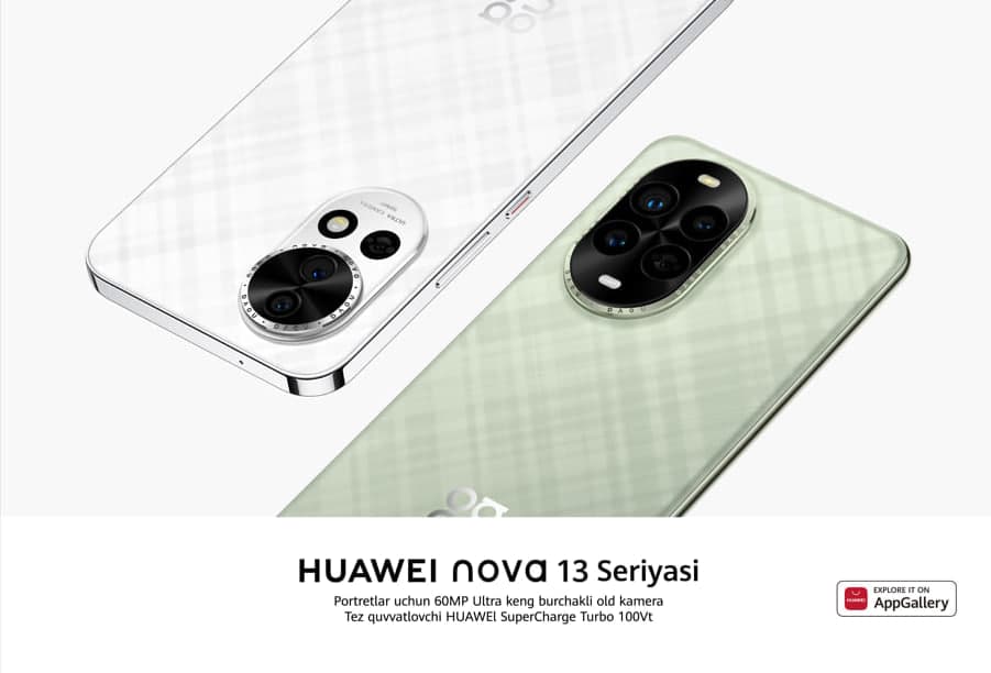 HUAWEI nova 13 серияси: Замонавий фойдаланувчилар учун идеал смартфон