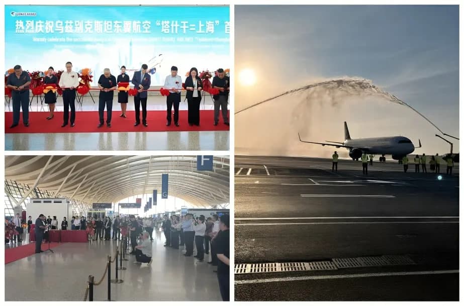 Qanot Sharq launches direct flights between Tashkent and Shanghai