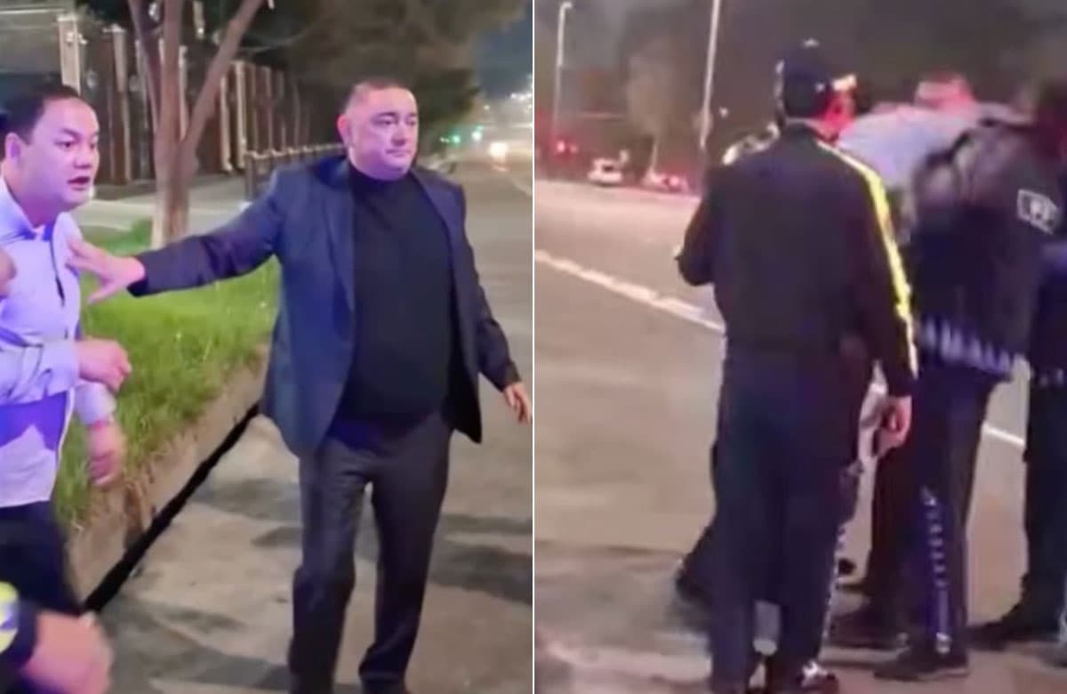 Ichki ishlar xodimini urgan haydovchi qamoqqa olindi