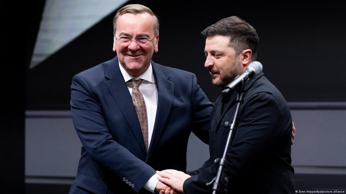 Zelenskiy va Pistorius birinchi qo‘shma ishlab chiqarishni ishga tushirdi