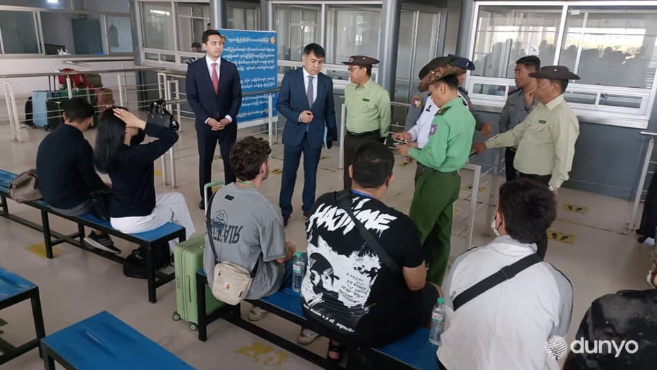 Citizens of Uzbekistan, Kazakhstan, and Kyrgyzstan rescued from human trafficking in Myanmar