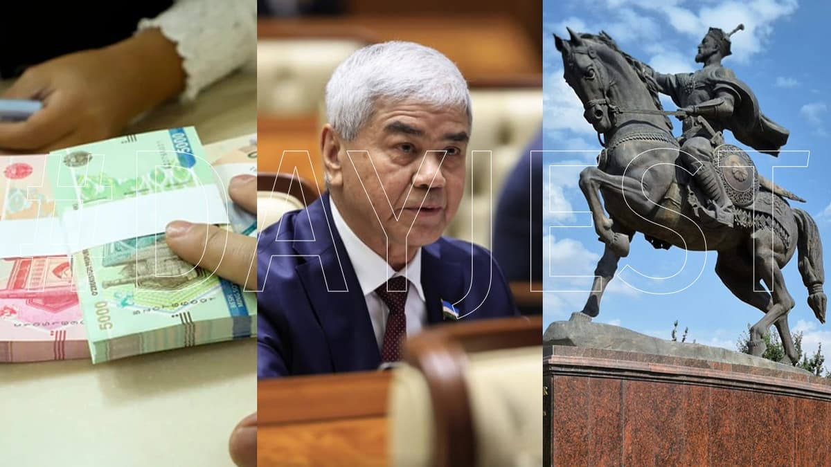 «Amir Temur oyligi» va senatorning imperiyaparast chiqishlarga munosabati – mahalliy dayjest