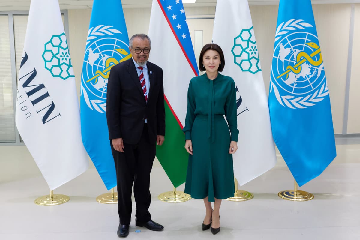 JSST rahbari Ziroat Mirziyoyevani bolalar saratoniga qarshi kurashda yetakchi deb atadi