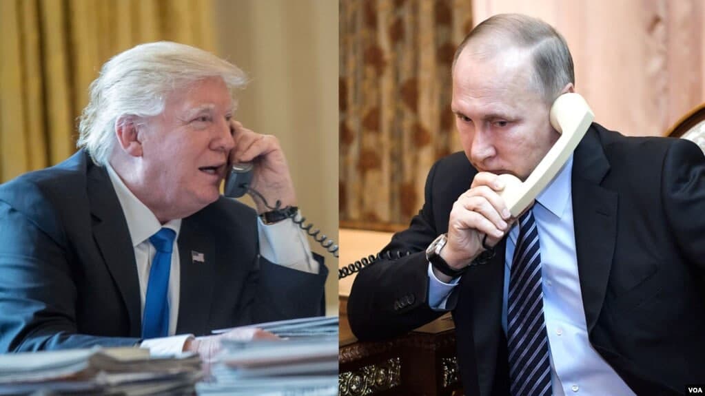 Трамп и Путин обсудили операцию «Паутина» по телефону