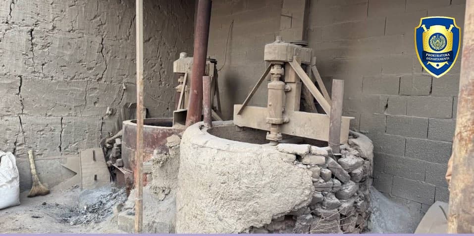 Samarqandda noqonuniy oltin ajratib olish faoliyatiga chek qo‘yildi