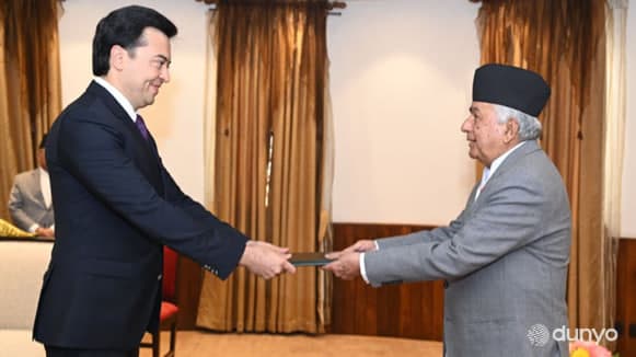 Sardor Rustamboyev Nepalda elchi sifatida rasman faoliyat boshladi
