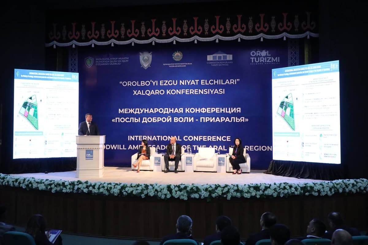 Оролбўйи минтақасини барқарор ривожлантириш бўйича илғор ёндашувлар тақдим этилди