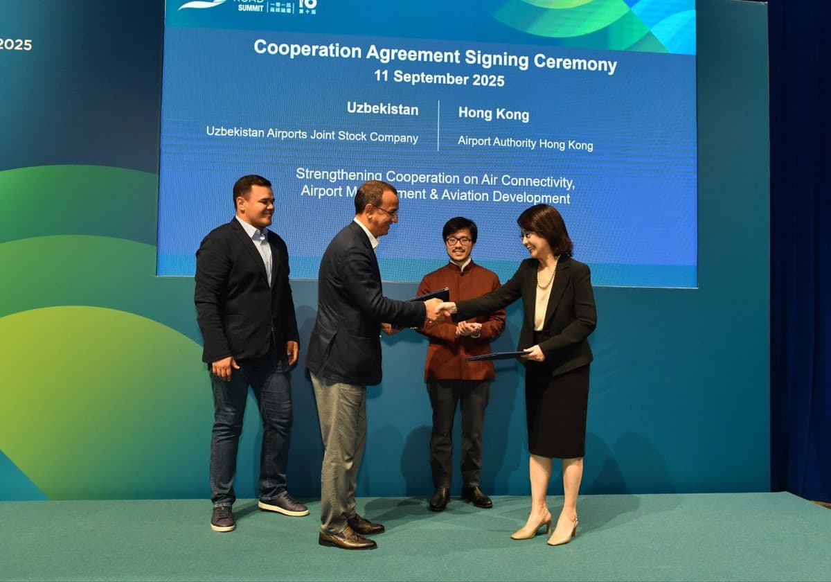 Uzbekistan and Hong Kong to establish direct flights under new agreement