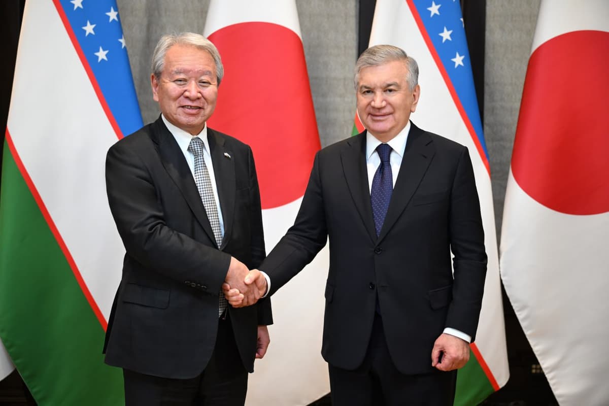 Shavkat Mirziyoyev Yaponiyada yetakchi kompaniyalar rahbarlari bilan uchrashdi