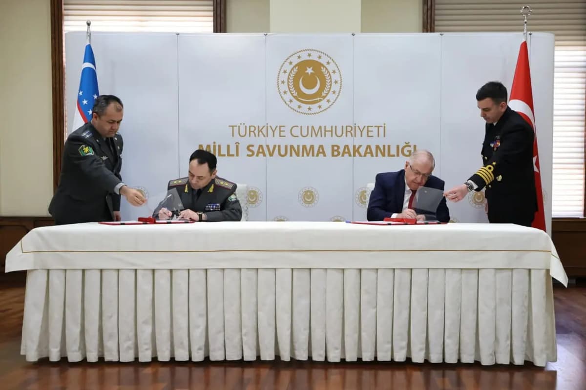 Uzbekistan and Turkey sign 2026 military cooperation plan