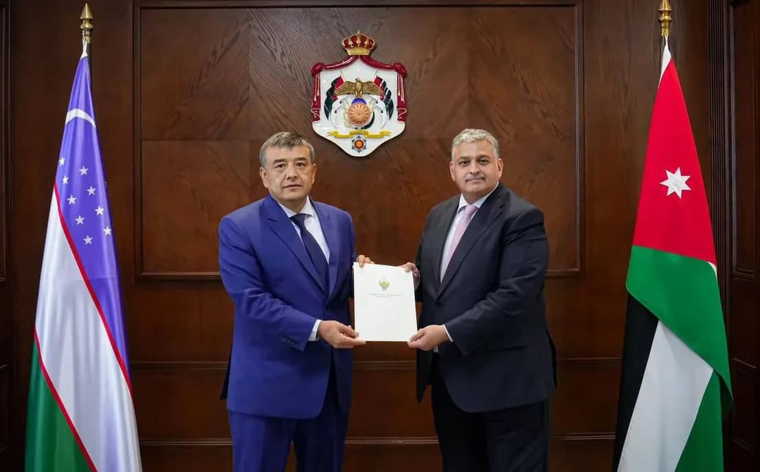 Uzbekistan appoints new ambassador to Jordan