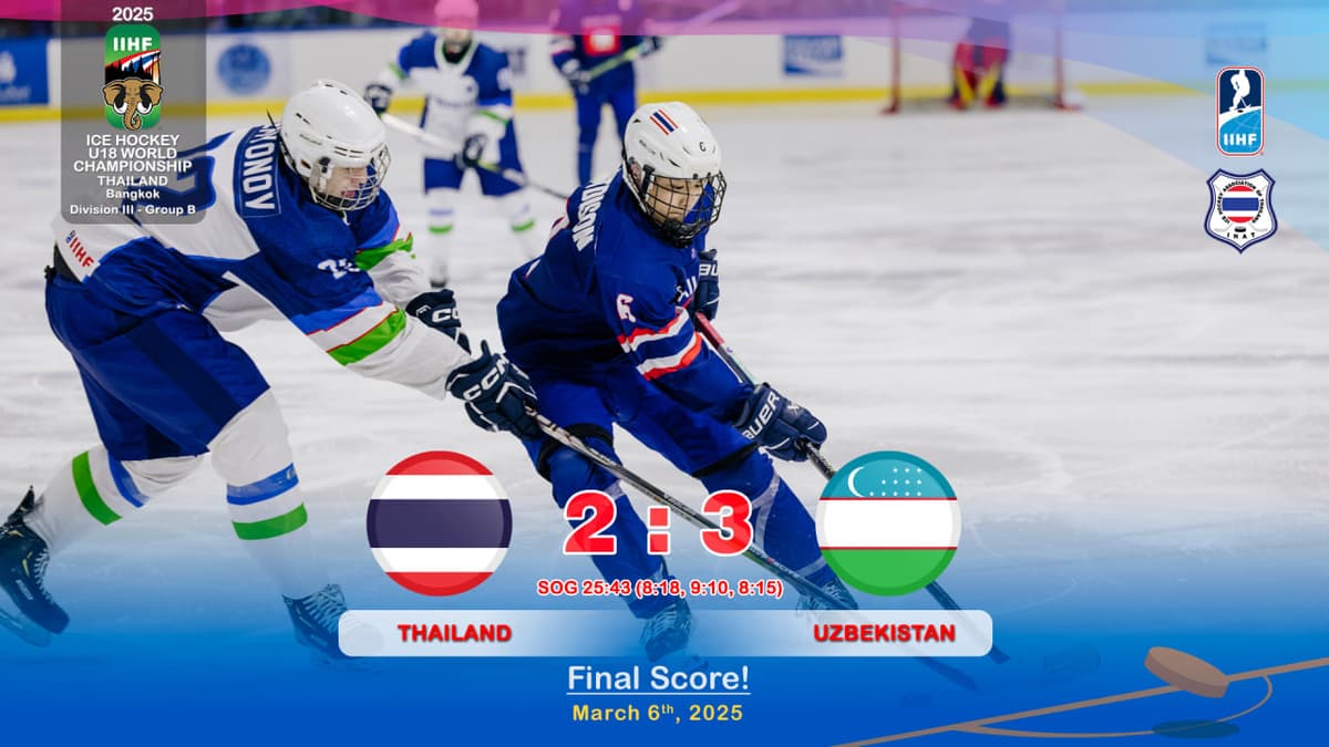 Uzbekistan’s junior ice hockey team wins world championship