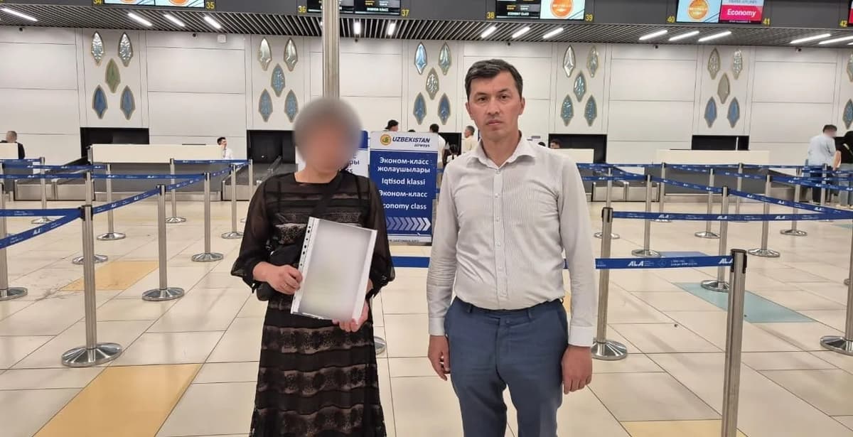 Қозоғистонда одам савдоси қурбони бўлган фуқаро Ўзбекистонга олиб келинди