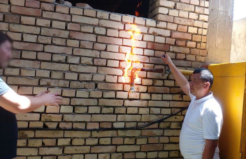 В алюминиевом цеху выявлено незаконное потребление газа почти на 2 млрд сумов
