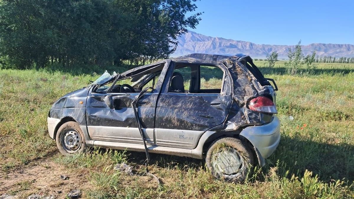 В Навои Matiz с 13 детсадовцами попал в ДТП. Возбуждено уголовное дело