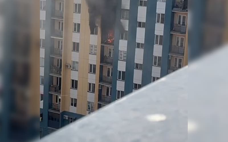 Toshkentning Bektemir tumanidagi ko‘pqavatli uyda yong‘in yuz berdi