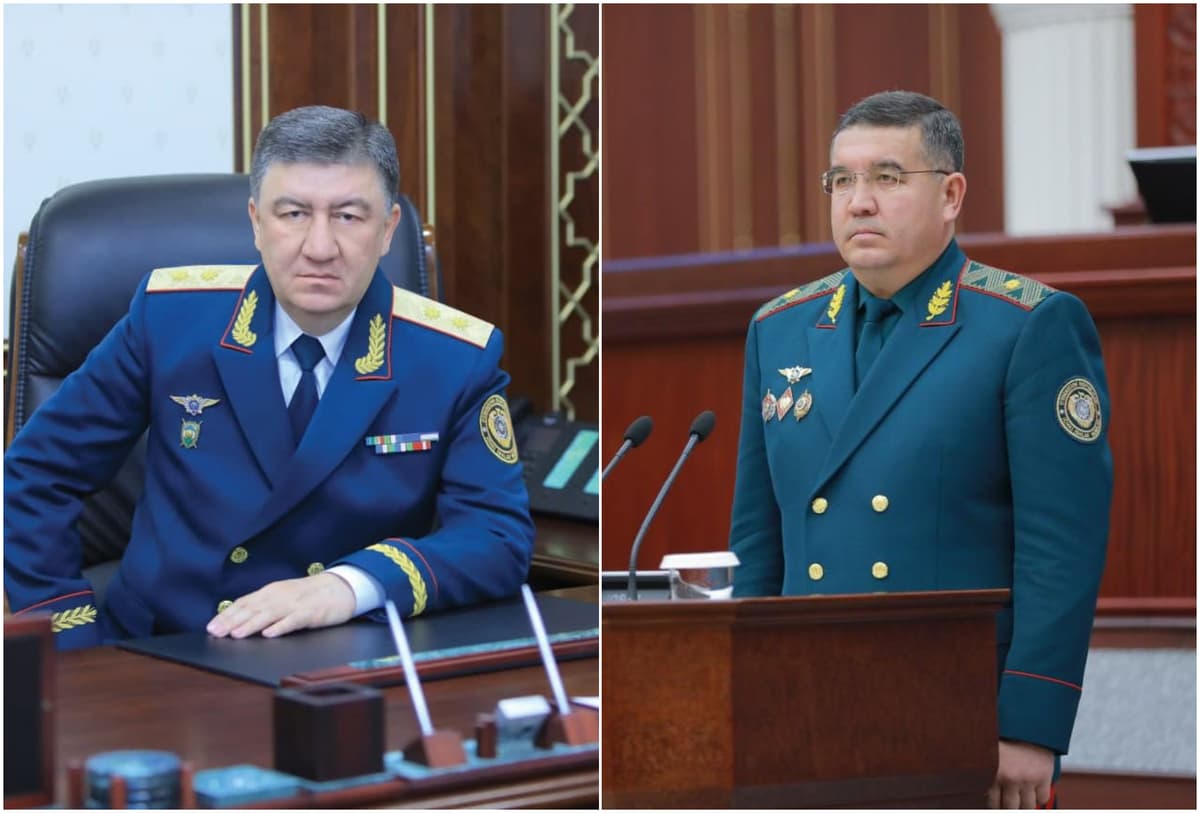 Aziz Toshpulatov replaces Polat Bobojonov as Minister of Internal Affairs