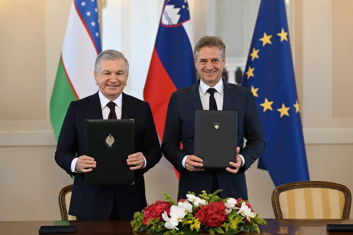 Uzbekistan and Slovenia forge strategic ties in trade, aviation, and technology
