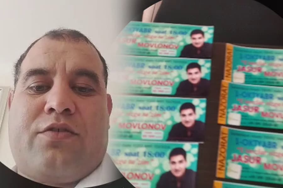 Termizda maktab o‘qituvchilari konsertga bilet olishga majburlanayotgani aytilmoqda
