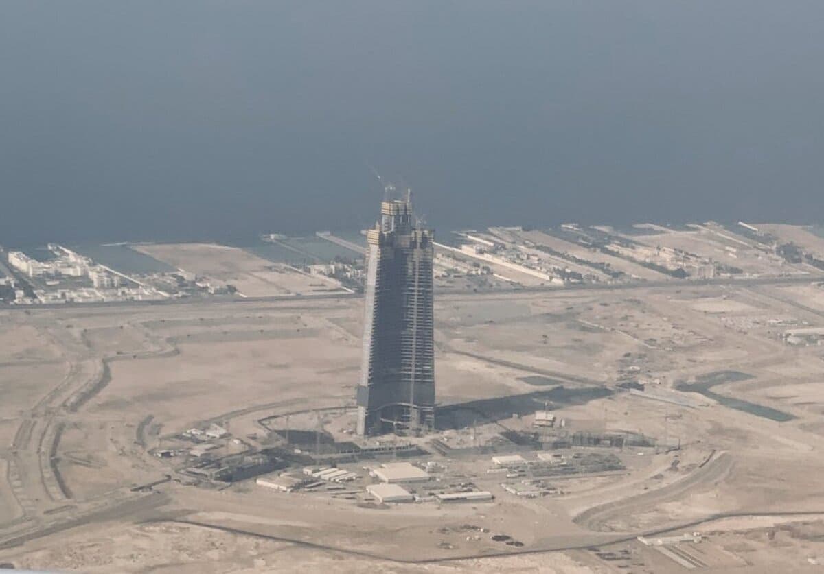 Бир километрлик Jeddah Tower қурилиши: ҳар ҳафта битта қават – янги кадрлар