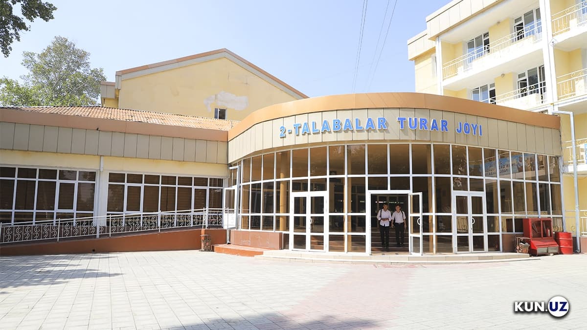 Ayrim talabalarning turar joyda yashash xarajatlari qoplab beriladi