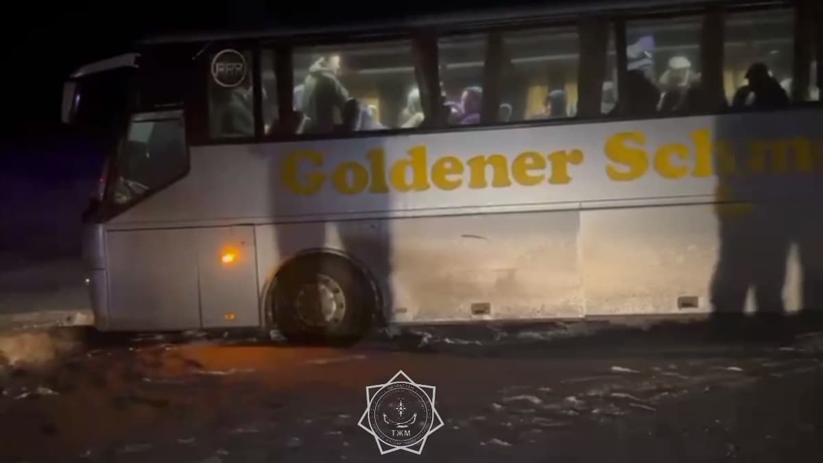 Qozog‘istonda ichida o‘zbekistonliklar bo‘lgan avtobus YTHga uchradi