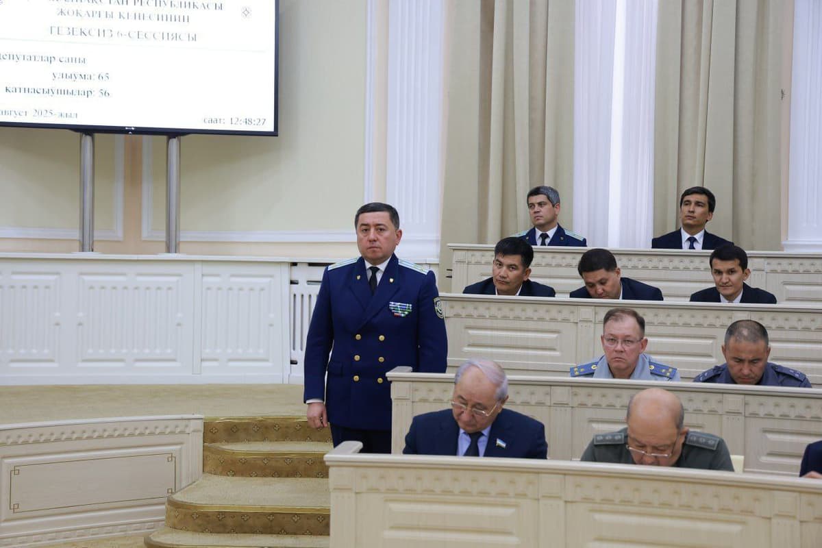 Shokhrukh Aminov becomes prosecutor of Karakalpakstan