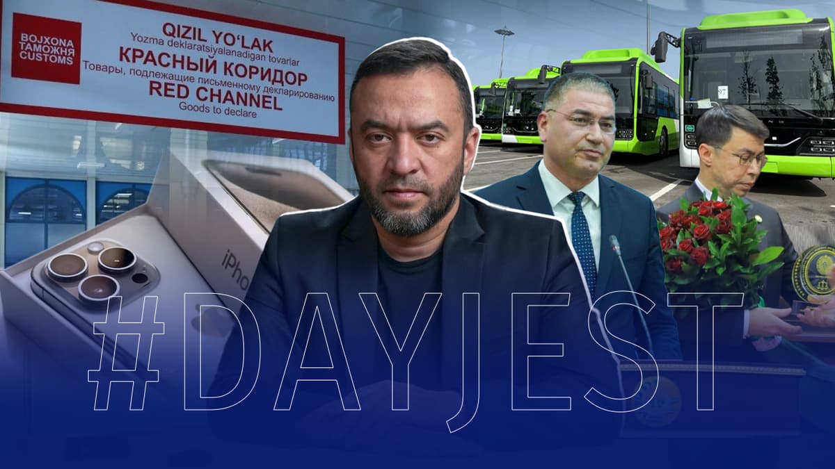 Ҳужжатсиз телефонга бож, “ибратли” судяга мукофот, Тошкентга мингта автобус — ҳафта дайжести