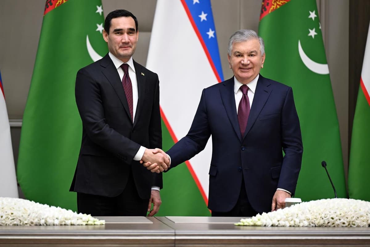 O‘zbekiston va Turkmaniston strategik sheriklikni yangi bosqichga olib chiqishga kelishib oldi