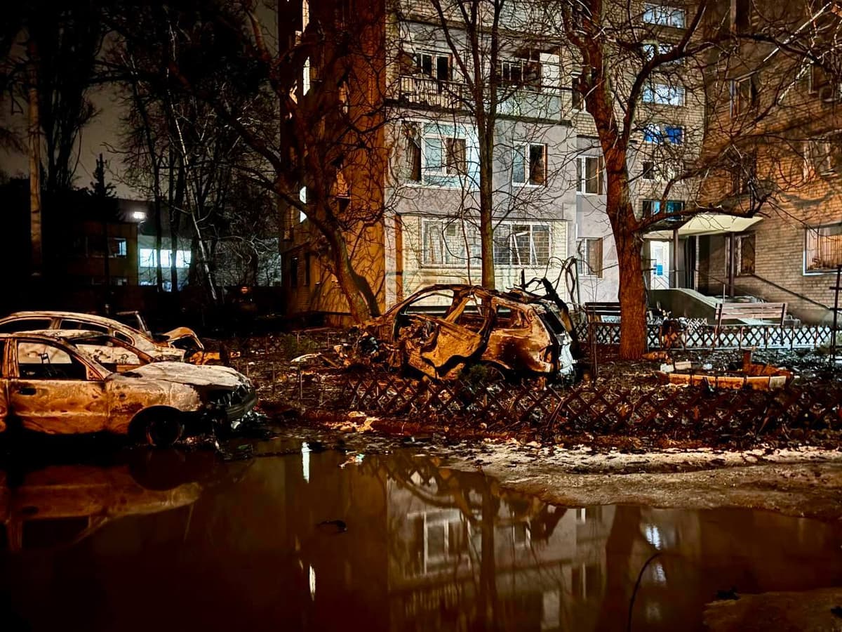 Dniproda Rossiya dronlari hujumida yetti kishi jabrlandi