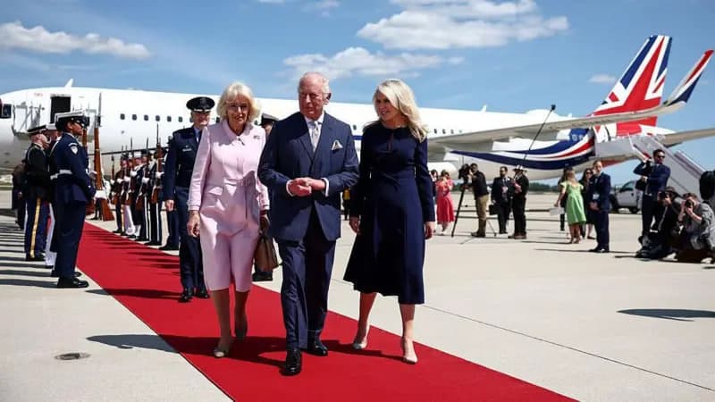 Britaniya qiroli 2007 yildan beri birinchi marta AQShga tashrif buyurdi