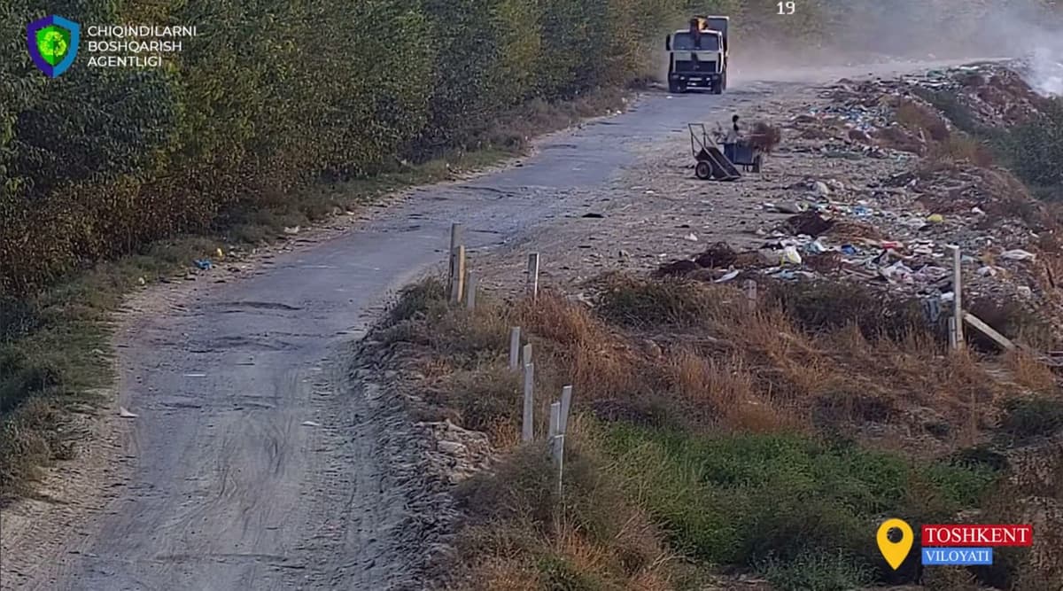Environmental monitoring detects surge in waste dumping across Uzbekistan
