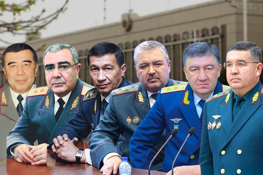 Ички ишлар вазирлигини кимлар бошқарган?