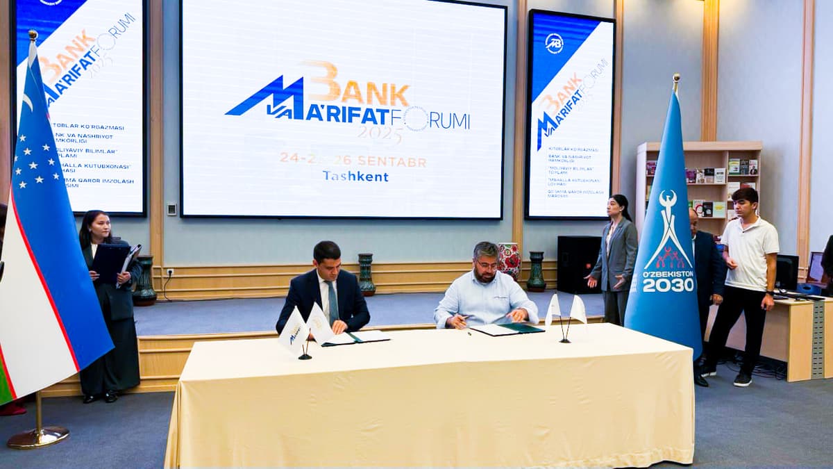 ANORBANK ва Farengeyt Press нашриёти ўртасида молиявий саводхонликни ривожлантириш бўйича меморандум имзоланди