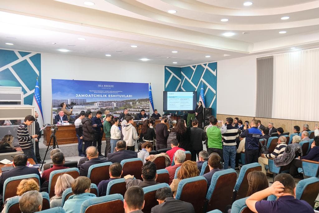 Очиқлик ва экологик тозалик устуворлиги: Sea Breeze Uzbekistan бўйича жамоатчилик эшитуви ўтказилди