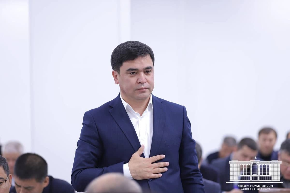 Sirdaryo viloyati hokimiga yangi o‘rinbosar tayinlandi