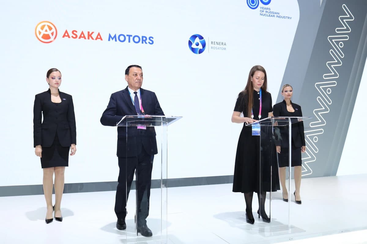 Asaka Motors International and Rosatom discuss lithium-ion battery production in Uzbekistan