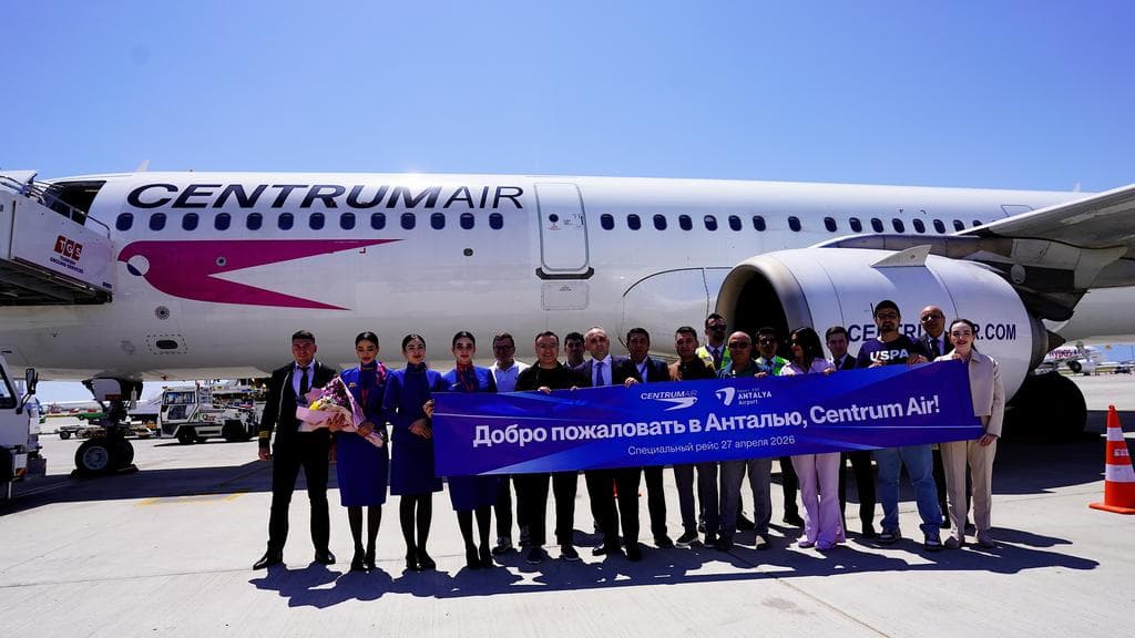 Centrum air: Toshkent-Antaliya-Toshkent yo‘nalishida to‘g‘ridan to‘g‘ri reyslar yo‘lga qo‘yildi