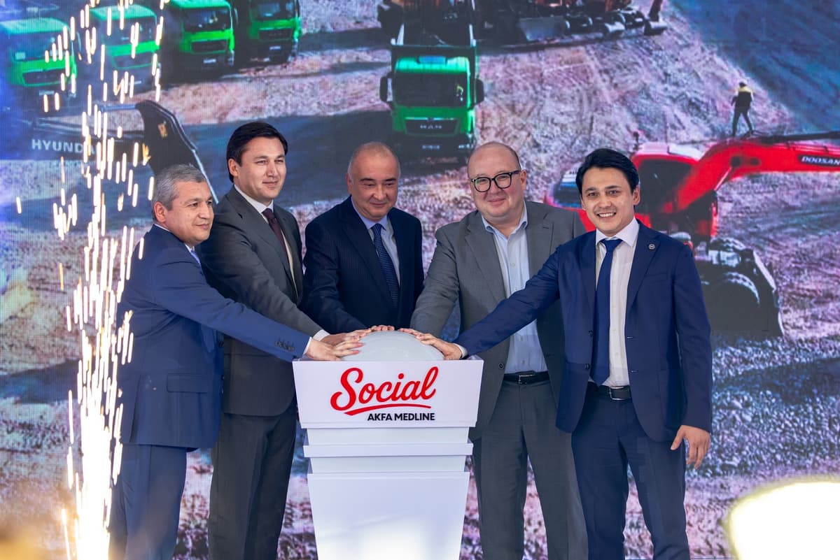 AKFA Group "AKFA Medline Social" номли тиббий стартап қурилишини бошланганини эълон қилди