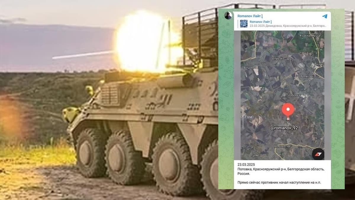 Ukraina Rossiyaning Belgorod oblastida ilgarilamoqda