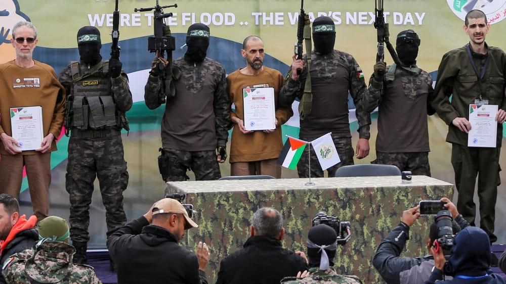 HAMAS garovdagi yana uch nafar isroillikni ozod qildi