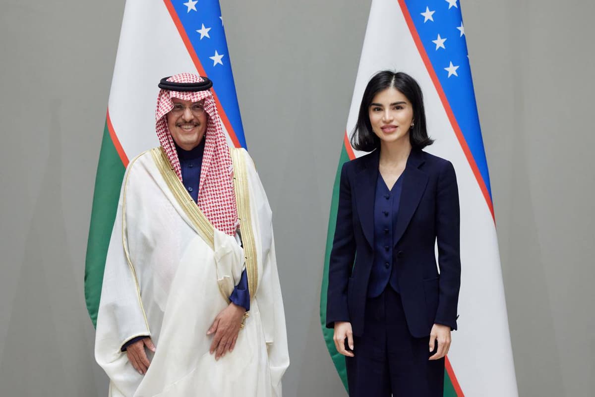 Saida Mirziyoyeva discusses major investment projects with ACWA Power Chairman