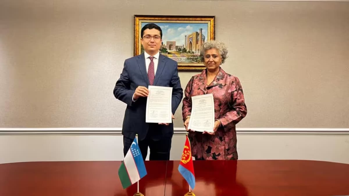Uzbekistan establishes diplomatic relations with Eritrea