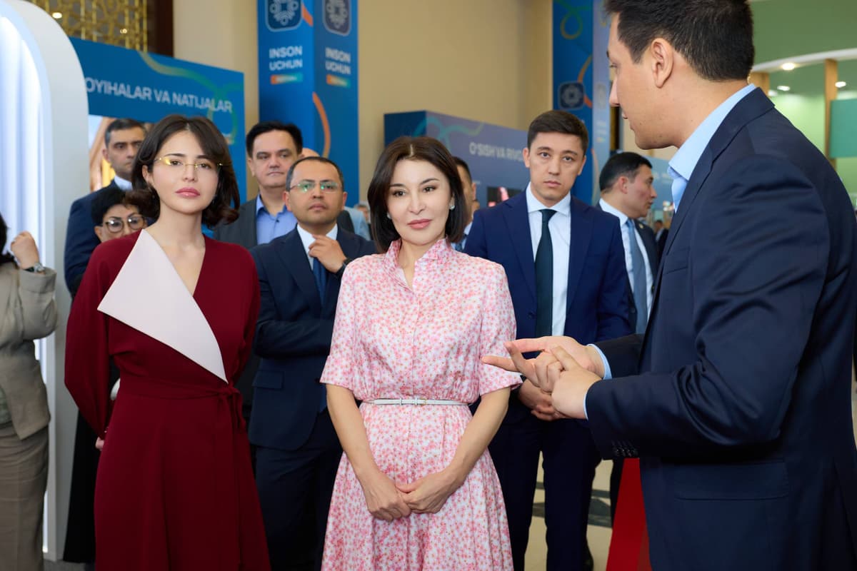 Зироат Мирзиёева «Инсон учун» фестивалида ижтимоий лойиҳалар тақдимоти билан танишди